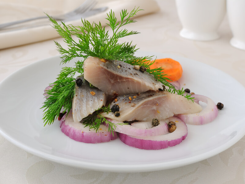 Gammeldags hjemmelavet sild-image